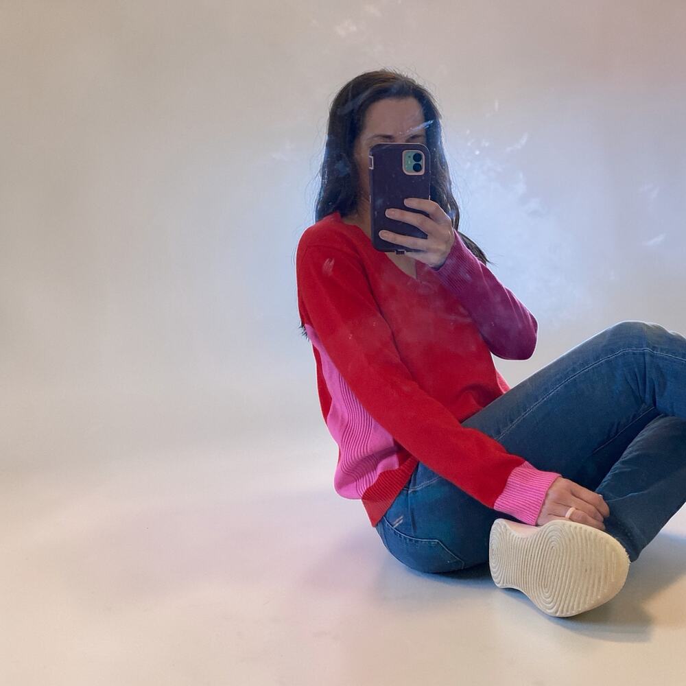 DVF sweater